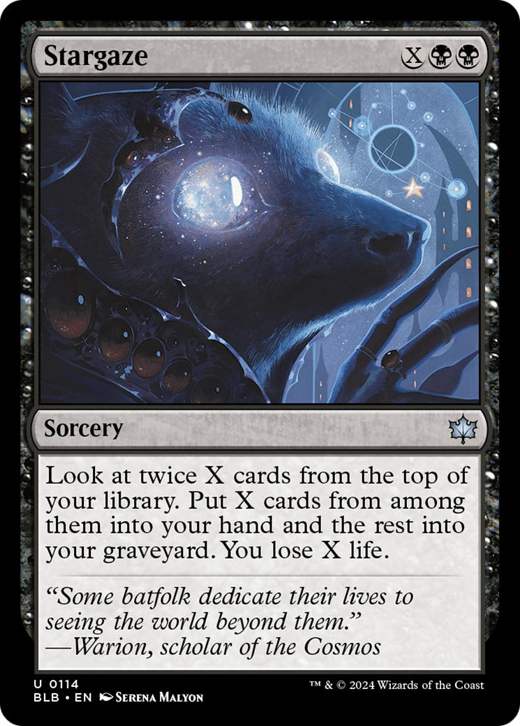 Magic: The Gathering - Stargaze Foil - Bloomburrow