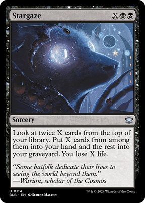 Magic: The Gathering - Stargaze Foil - Bloomburrow