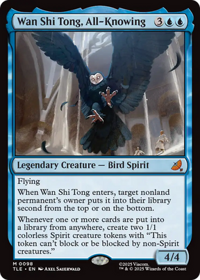 Magic: The Gathering - Wan Shi Tong, All-Knowing - Avatar: The Last Airbender Eternal