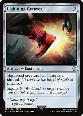 Magic: The Gathering - Lightning Greaves - Final Fantasy Commander
