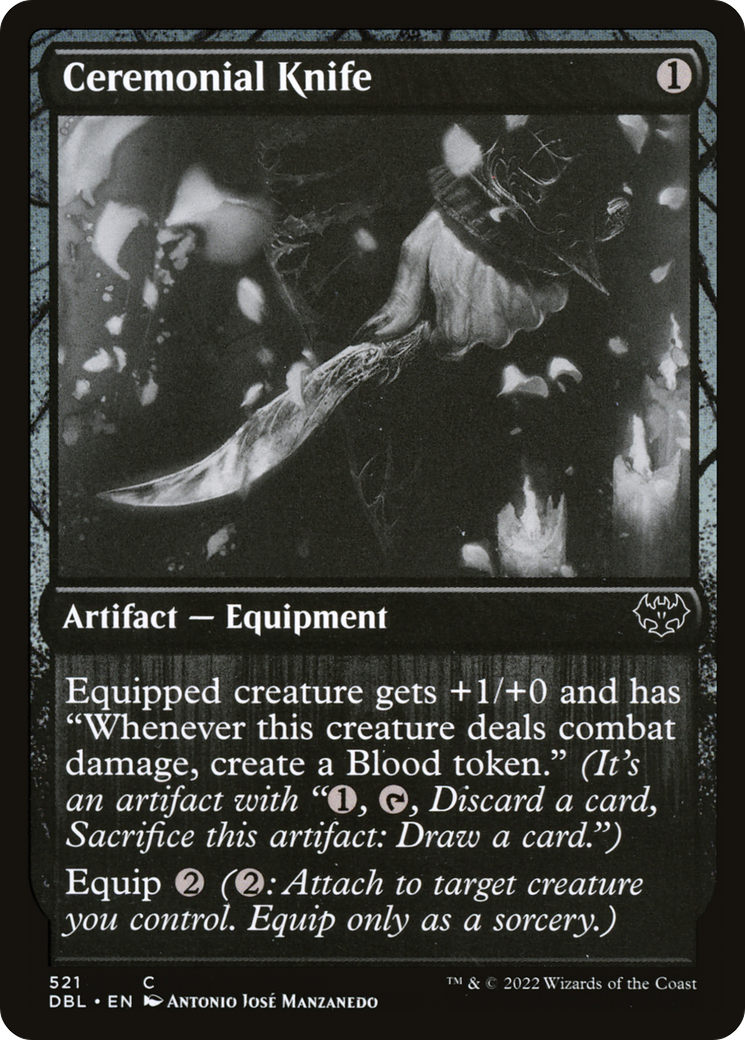 Magic: The Gathering - Ceremonial Knife - Innistrad: Double Feature