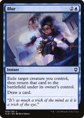 Magic: The Gathering - Blur - Commander Legends: Battle for Baldur's Gate
