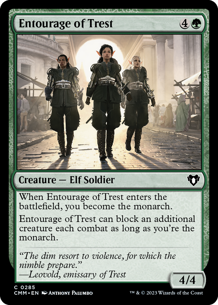 Magic: The Gathering - Entourage of Trest - Commander Masters
