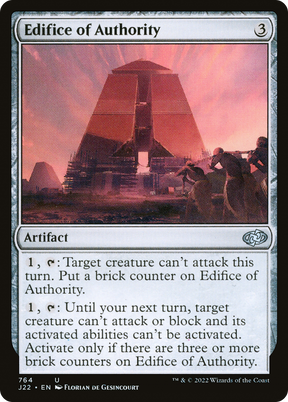 Magic: The Gathering - Edifice of Authority - Jumpstart 2022