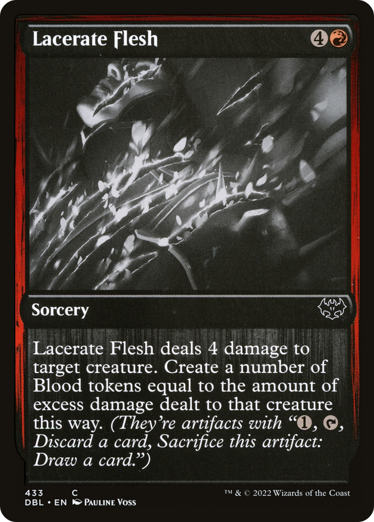 Magic: The Gathering - Lacerate Flesh Foil - Innistrad: Double Feature