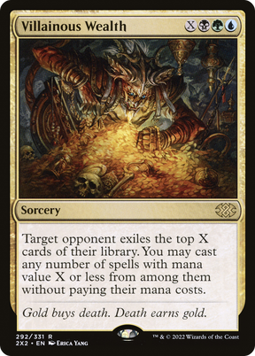 Magic: The Gathering - Villainous Wealth - Double Masters 2022