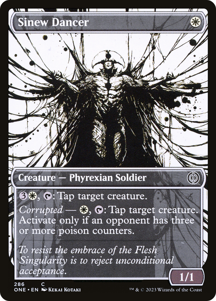Magic: The Gathering - Sinew Dancer Foil - Phyrexia: All Will Be One