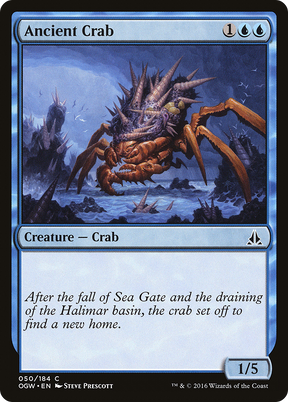 Magic: The Gathering - Ancient Crab Foil - Oath of the Gatewatch