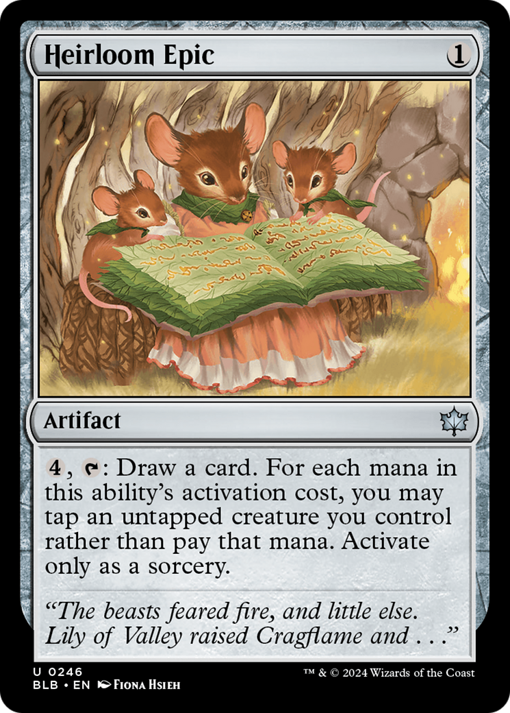 Magic: The Gathering - Heirloom Epic Foil - Bloomburrow