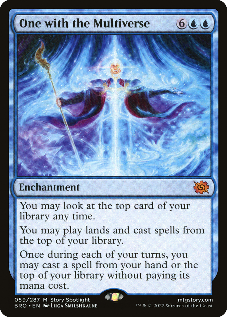 Magic: The Gathering - One with the Multiverse Foil - The Brothers' War