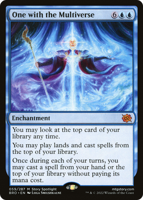 Magic: The Gathering - One with the Multiverse Foil - The Brothers' War