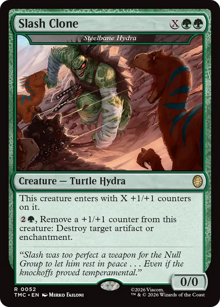 Magic: The Gathering - Steelbane Hydra - Teenage Mutant Ninja Turtles Eternal