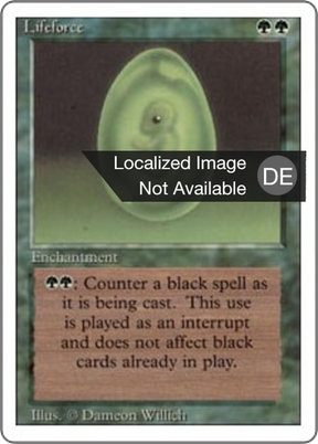 Magic: The Gathering - Lebenskraft - Revised Edition