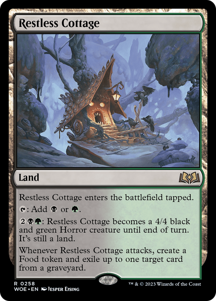 Magic: The Gathering - Restless Cottage Foil - Wilds of Eldraine