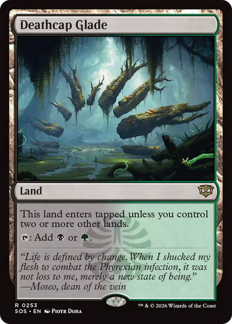 Magic: The Gathering - Deathcap Glade - Secrets of Strixhaven