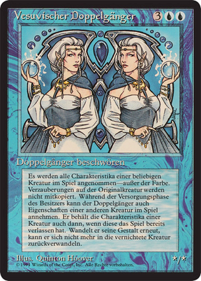 Magic: The Gathering - Vesuvischer Doppelgänger - Foreign Black Border