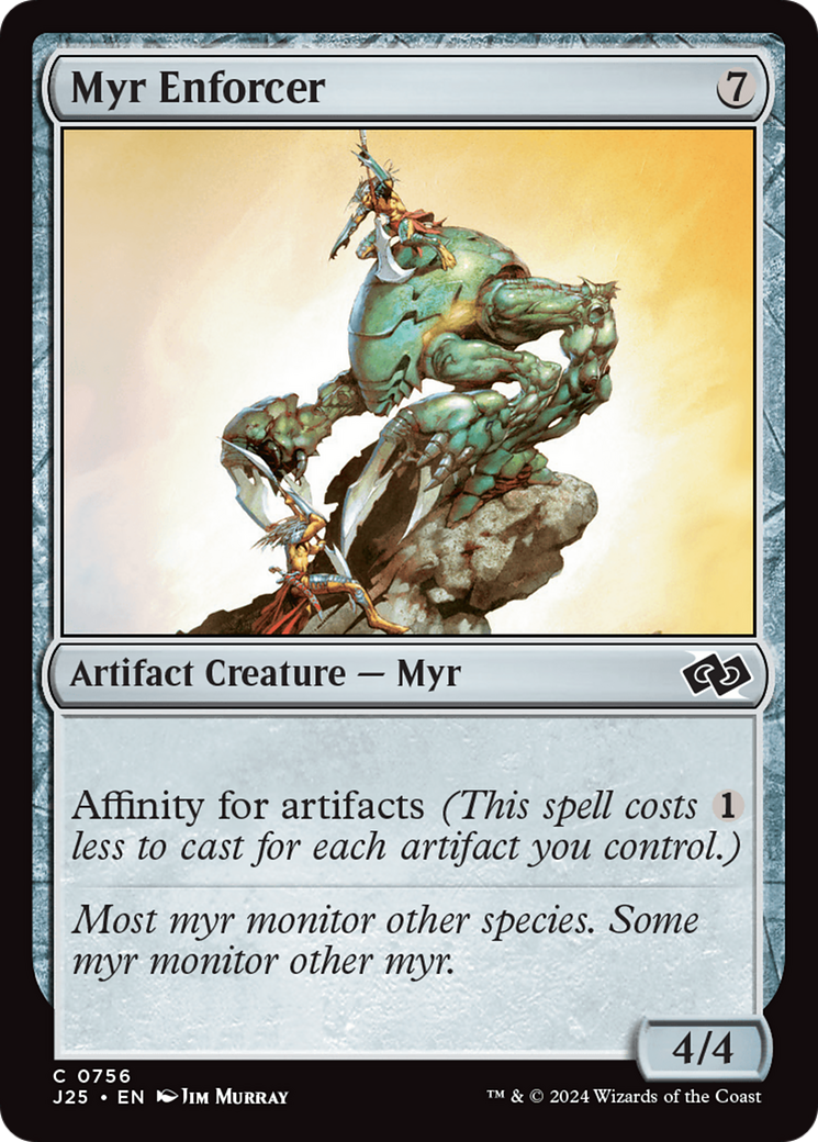 Magic: The Gathering - Myr Enforcer - Foundations Jumpstart
