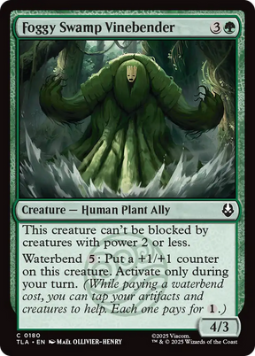 Magic: The Gathering - Foggy Swamp Vinebender - Avatar: The Last Airbender
