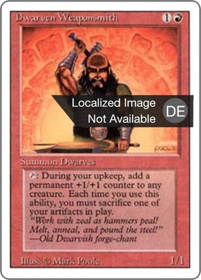 Magic: The Gathering - Waffenschmied der Zwerge - Revised Edition