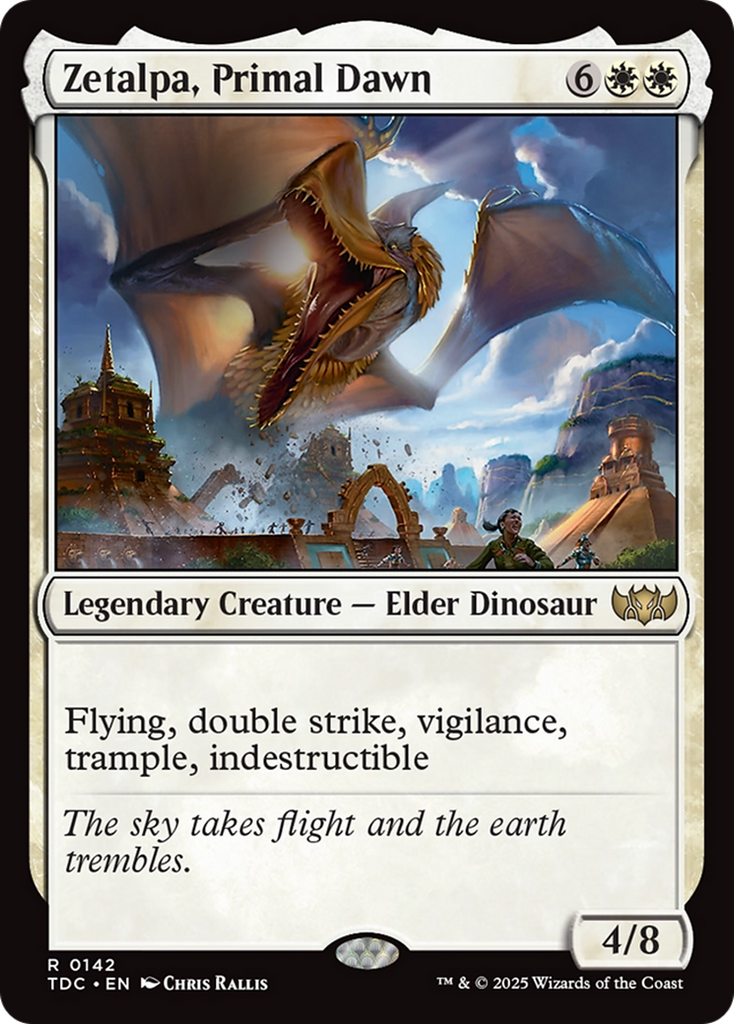 Magic: The Gathering - Zetalpa, Primal Dawn - Tarkir: Dragonstorm Commander