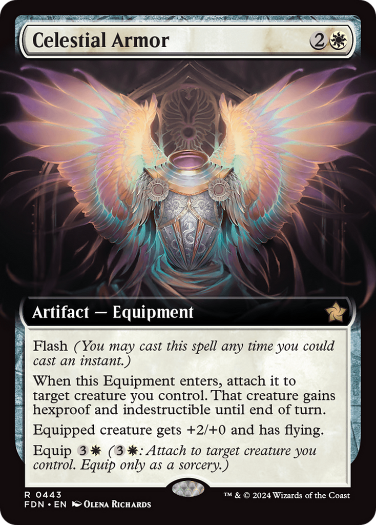 Magic: The Gathering - Celestial Armor - Foundations