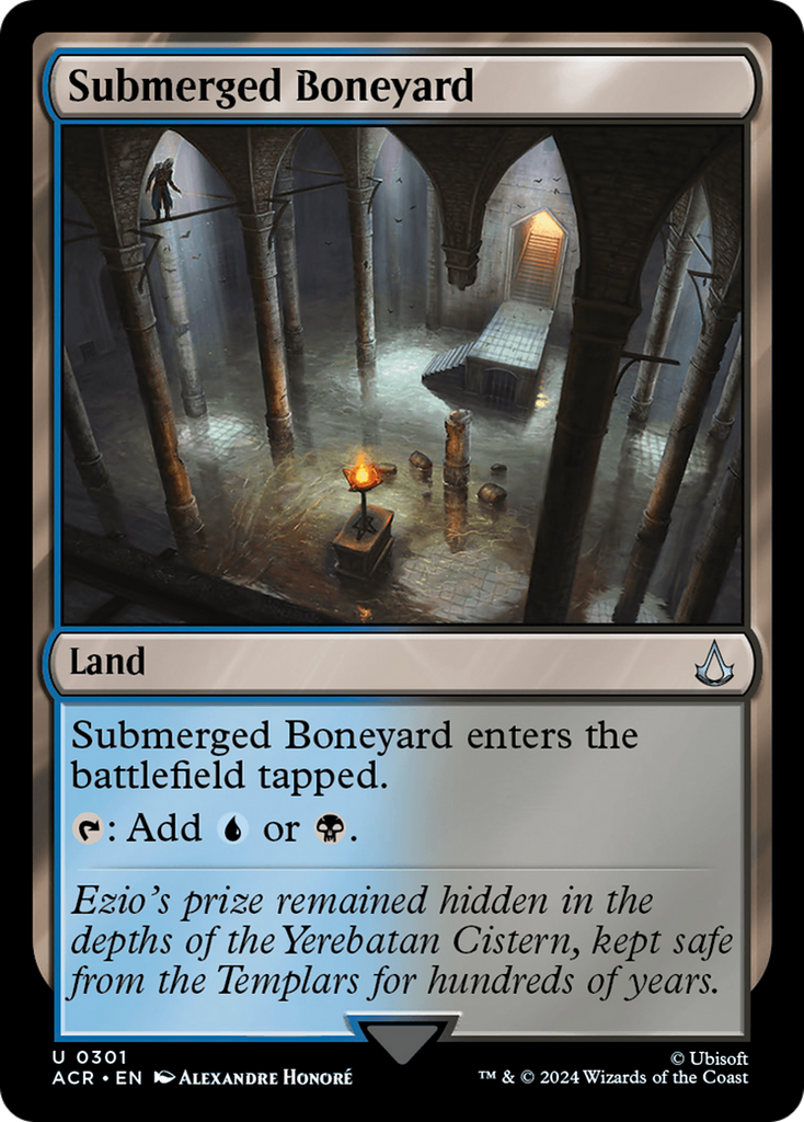 Magic: The Gathering - Submerged Boneyard - Assassin's Creed