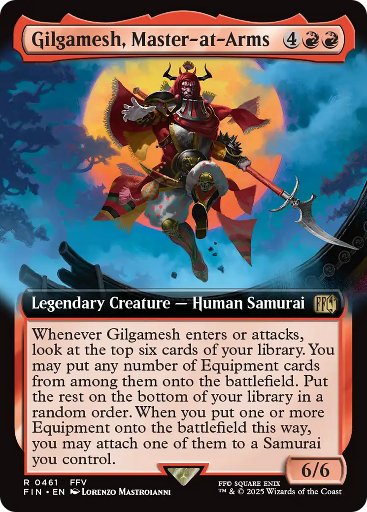 Magic: The Gathering - Gilgamesh, Master-at-Arms - Final Fantasy