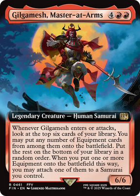 Magic: The Gathering - Gilgamesh, Master-at-Arms - Final Fantasy
