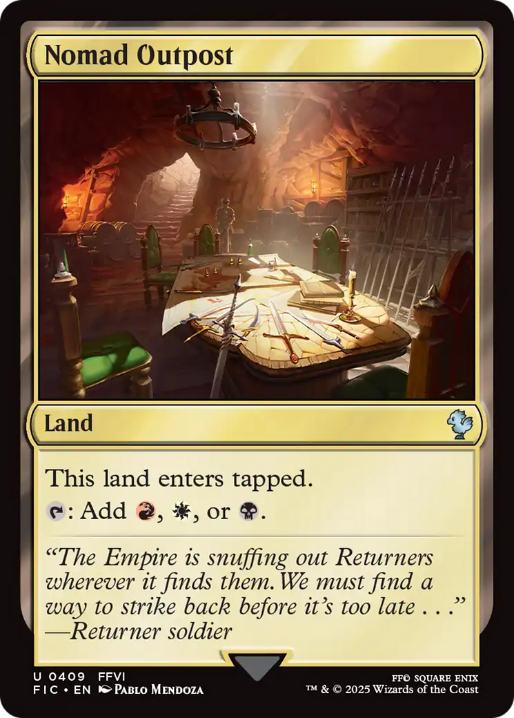 Magic: The Gathering - Nomad Outpost - Final Fantasy Commander