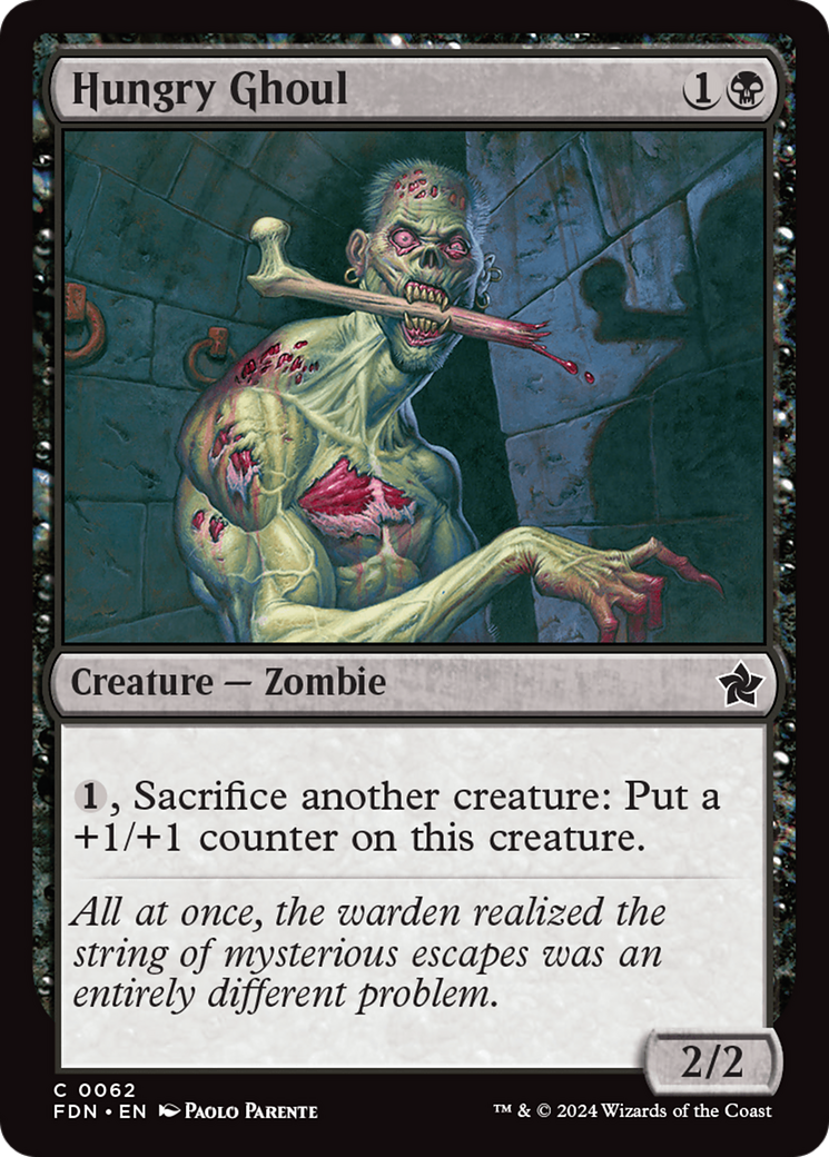 Magic: The Gathering - Hungry Ghoul - Foundations