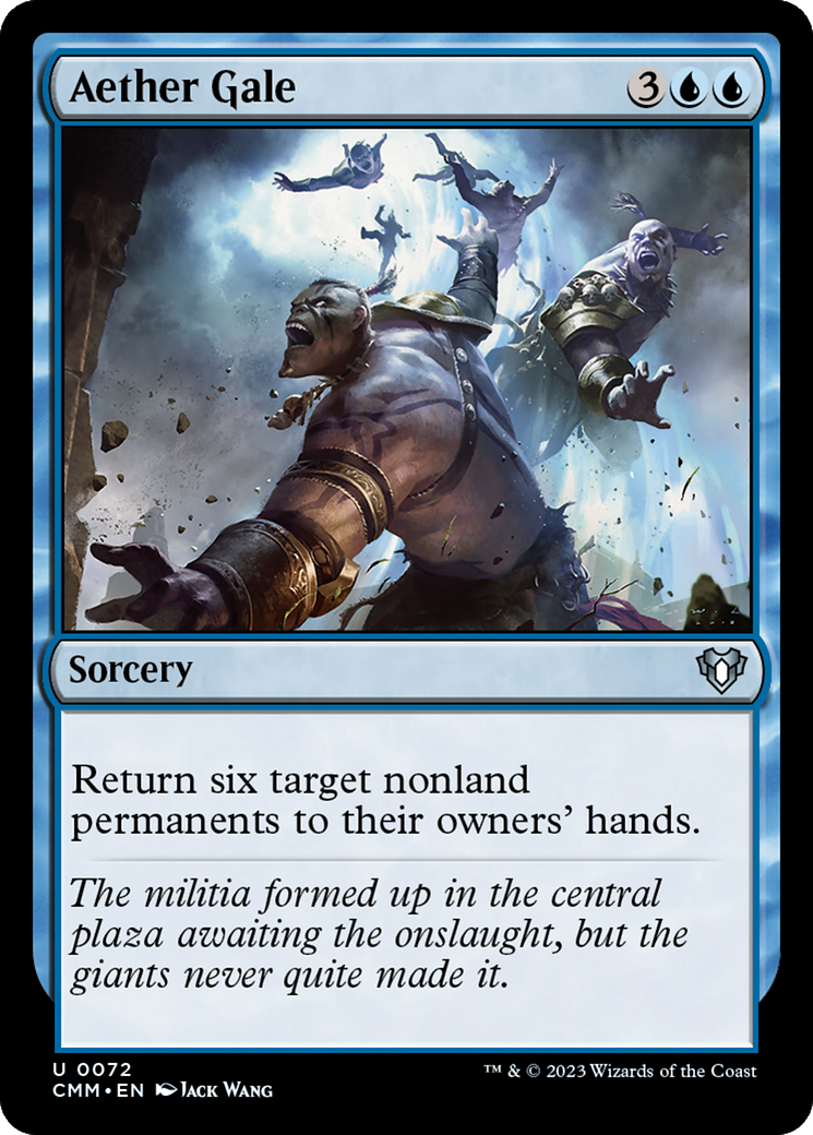 Magic: The Gathering - Aether Gale - Commander Masters