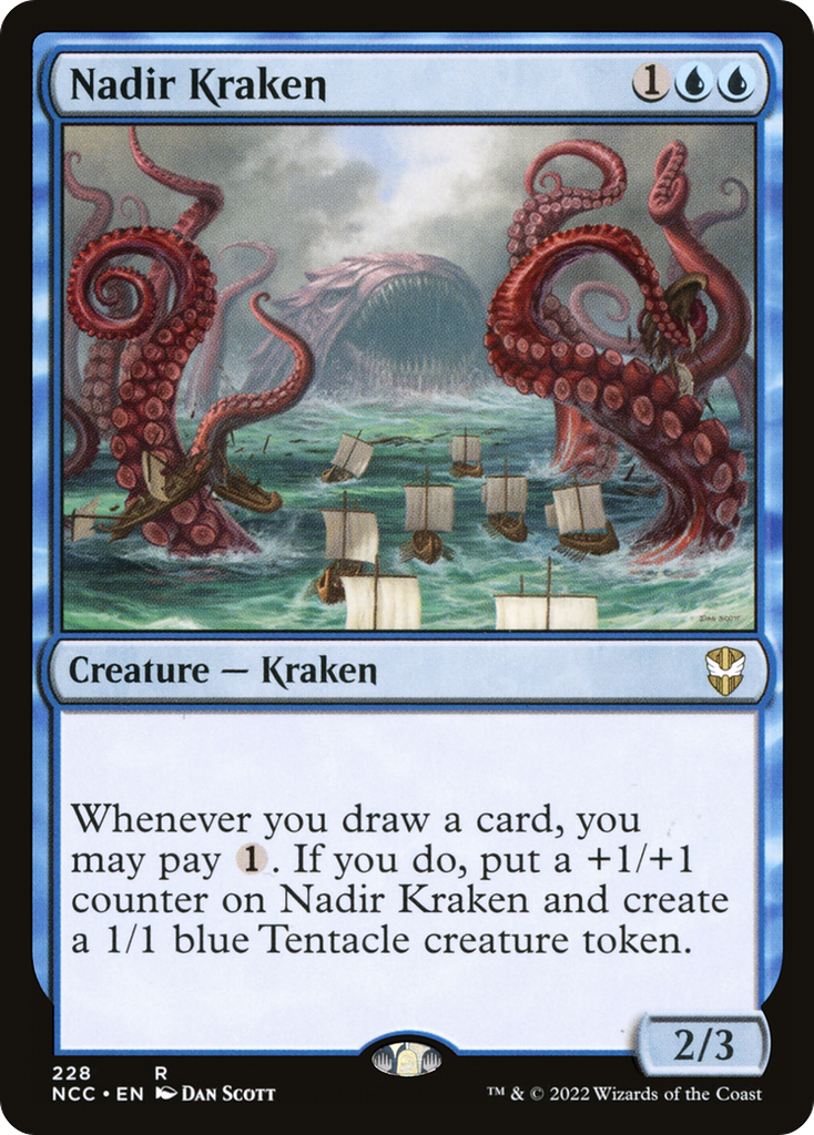 Magic: The Gathering - Nadir Kraken - New Capenna Commander