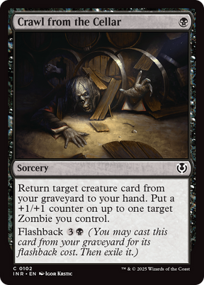 Magic: The Gathering - Crawl from the Cellar Foil - Innistrad Remastered