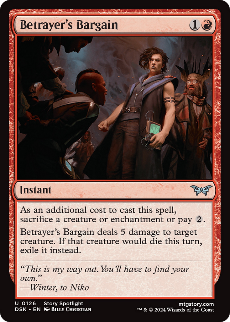 Magic: The Gathering - Betrayer's Bargain - Duskmourn: House of Horror