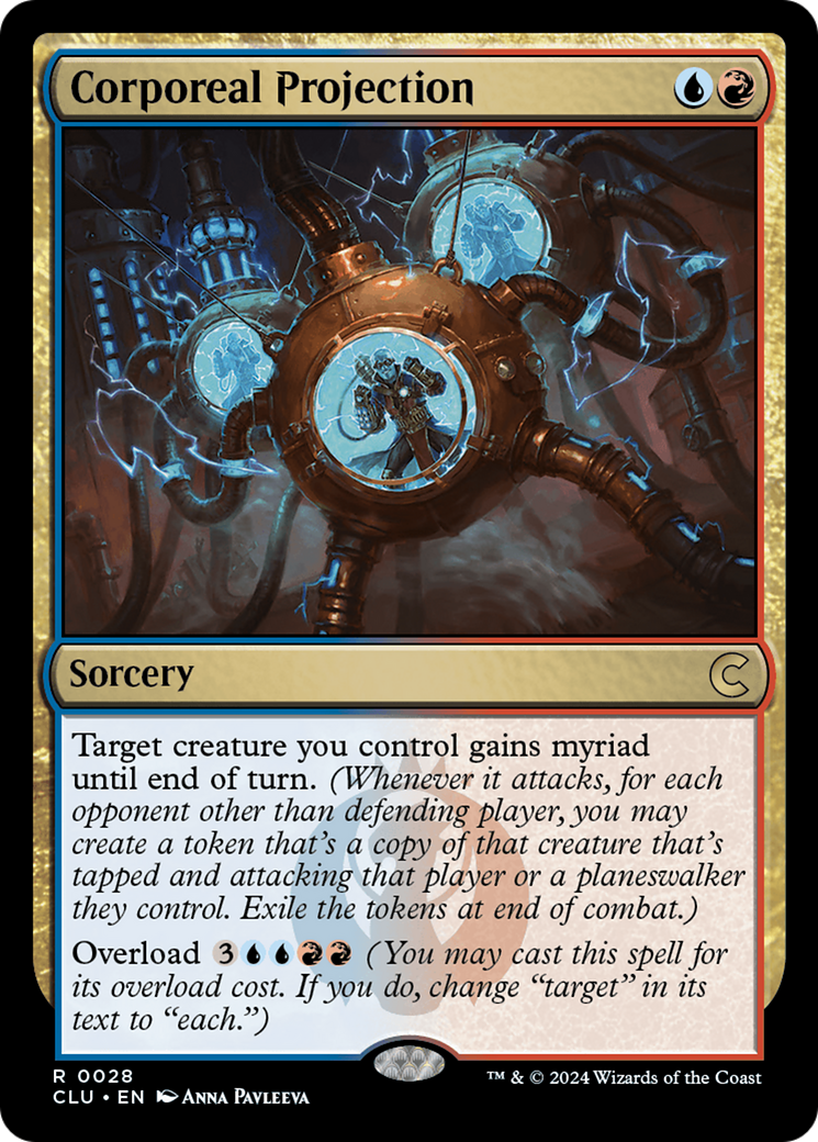 Magic: The Gathering - Corporeal Projection - Ravnica: Clue Edition