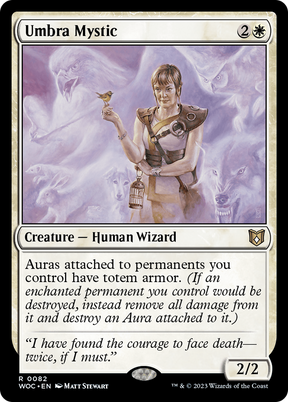 Magic: The Gathering - Umbra Mystic - Wilds of Eldraine Commander