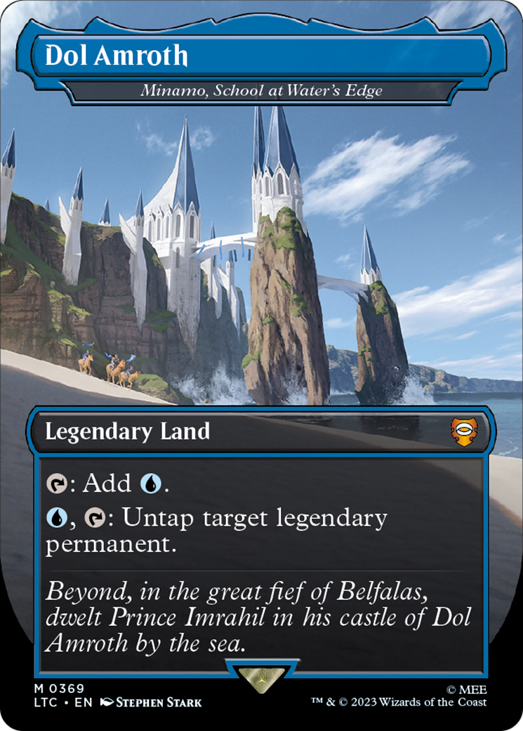 Magic: The Gathering - Minamo, School at Water's Edge - Tales of Middle-earth Commander