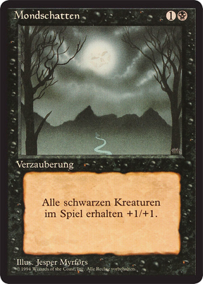 Magic: The Gathering - Mondschatten - Foreign Black Border