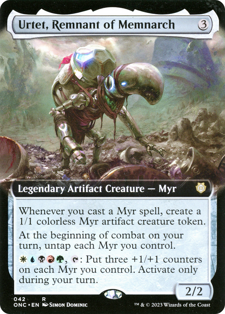 Magic: The Gathering - Urtet, Remnant of Memnarch Foil - Phyrexia: All Will Be One Commander