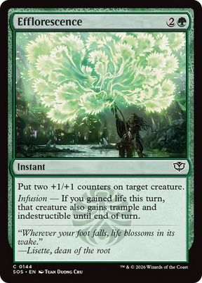 Magic: The Gathering - Efflorescence - Secrets of Strixhaven