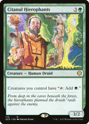 Magic: The Gathering - Citanul Hierophants - Starter Commander Decks