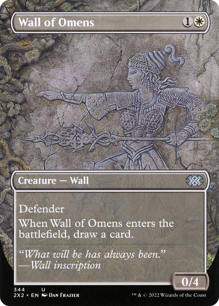 Magic: The Gathering - Wall of Omens Foil - Double Masters 2022