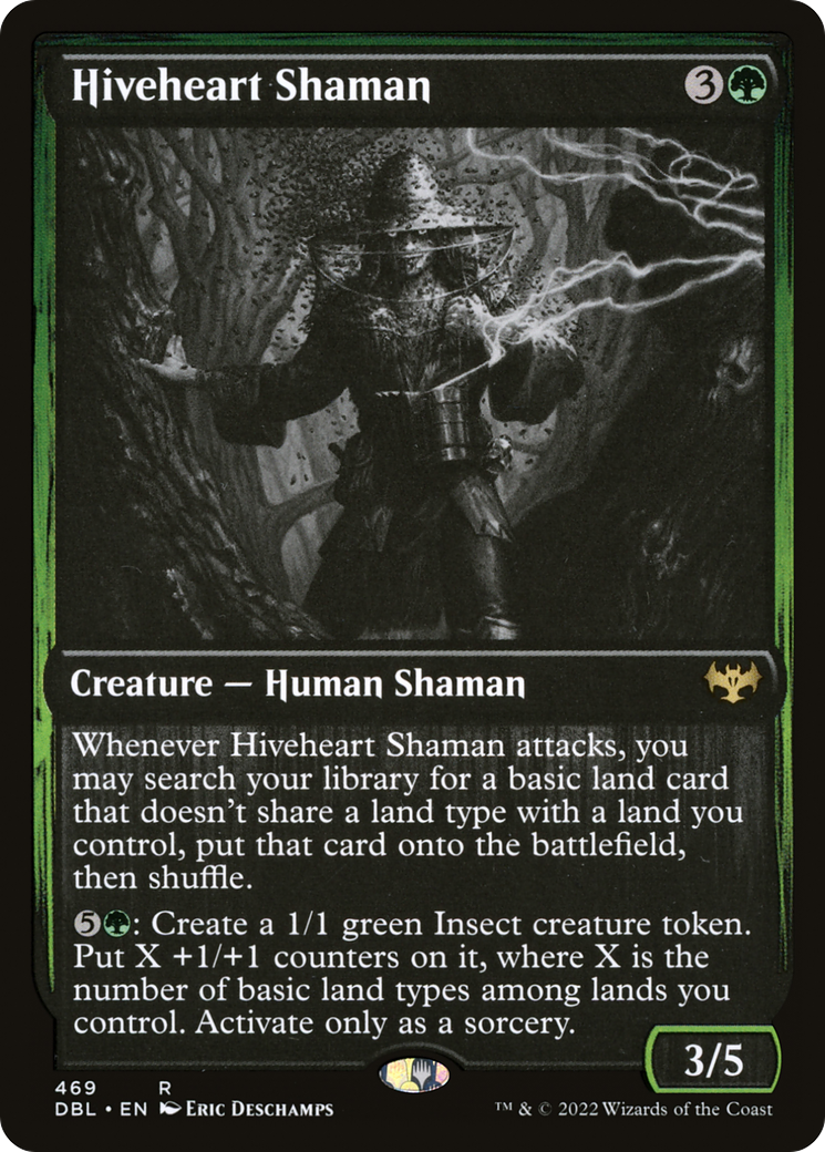Magic: The Gathering - Hiveheart Shaman Foil - Innistrad: Double Feature