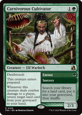 Magic: The Gathering - Carnivorous Cultivator // Enroot - Reality Fracture