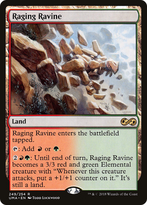 Magic: The Gathering - Raging Ravine Foil - Ultimate Masters