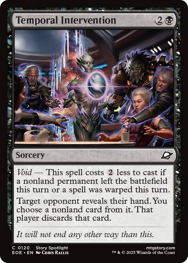 Magic: The Gathering - Temporal Intervention - Edge of Eternities