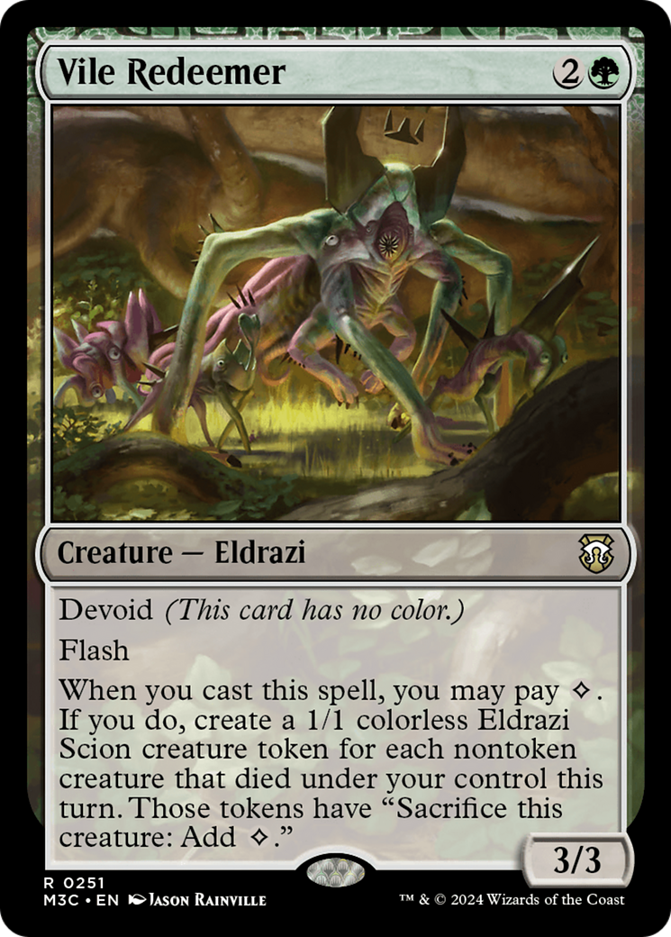 Magic: The Gathering - Vile Redeemer - Modern Horizons 3 Commander