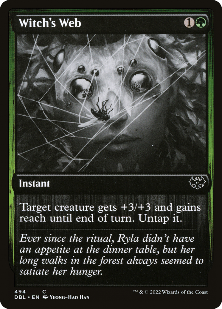 Magic: The Gathering - Witch's Web Foil - Innistrad: Double Feature