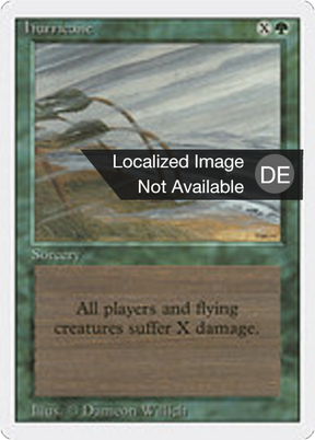 Magic: The Gathering - Hurrikan - Revised Edition