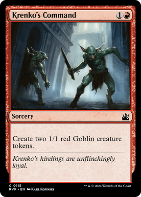 Magic: The Gathering - Krenko's Command - Ravnica Remastered